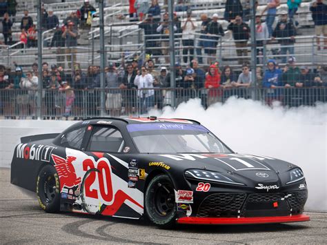 Christopher Bell wins NASCAR Xfinity Series at New Hampshire.